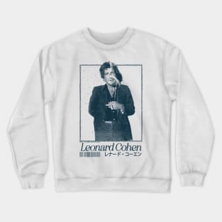 Leonard Cohen –––––––– Crewneck Sweatshirt